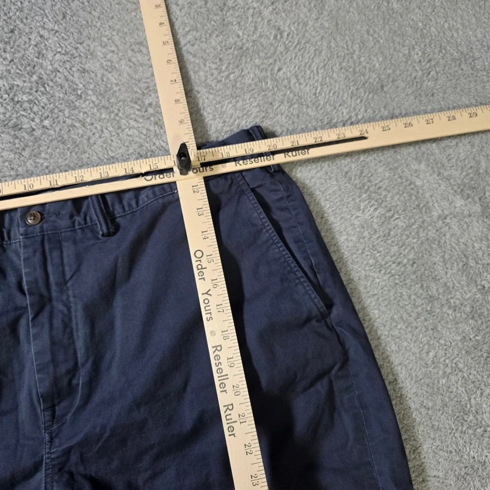 Polo Ralph Lauren Mens 40 Classic Fit 6 Shorts Navy Blue Stretch Chino Pony Logo